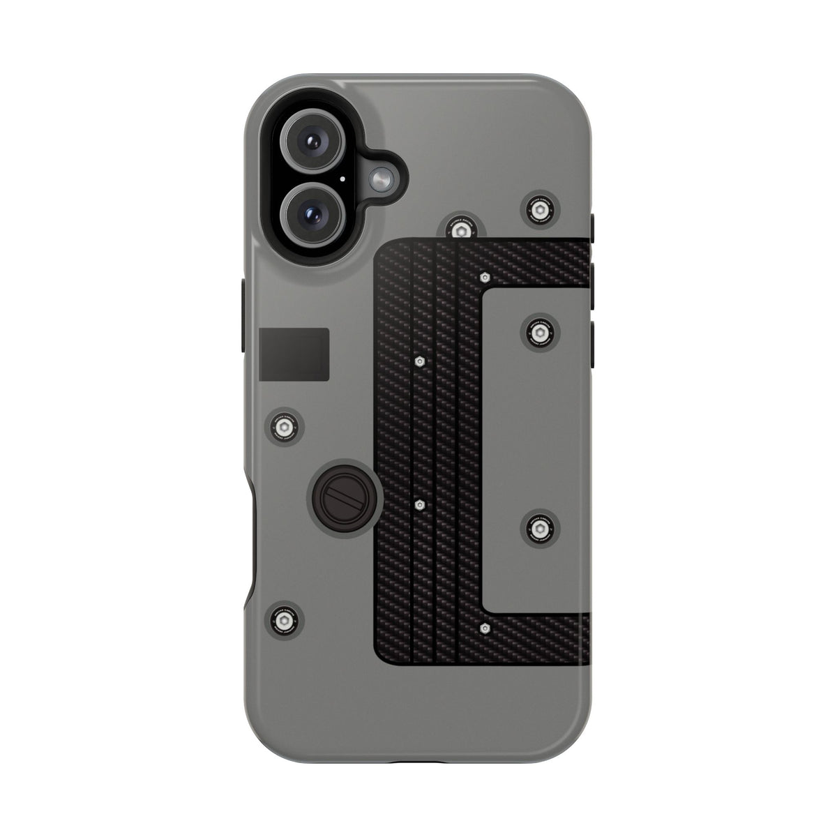 Gray K Series Engine Phone Case