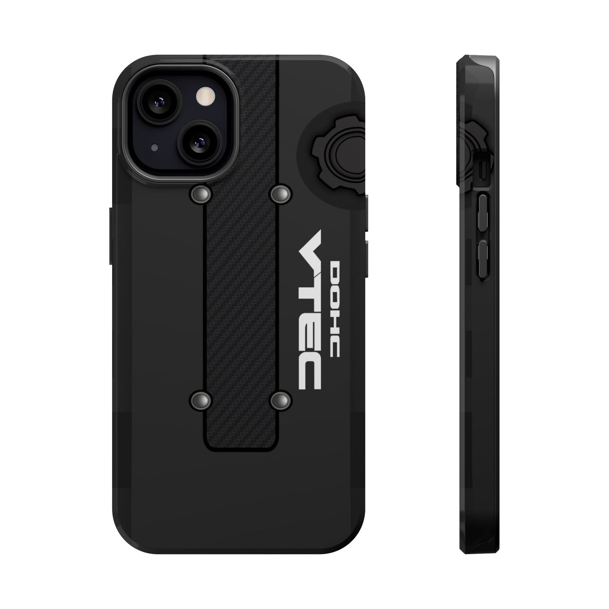 Black B Series Engine Phone Case