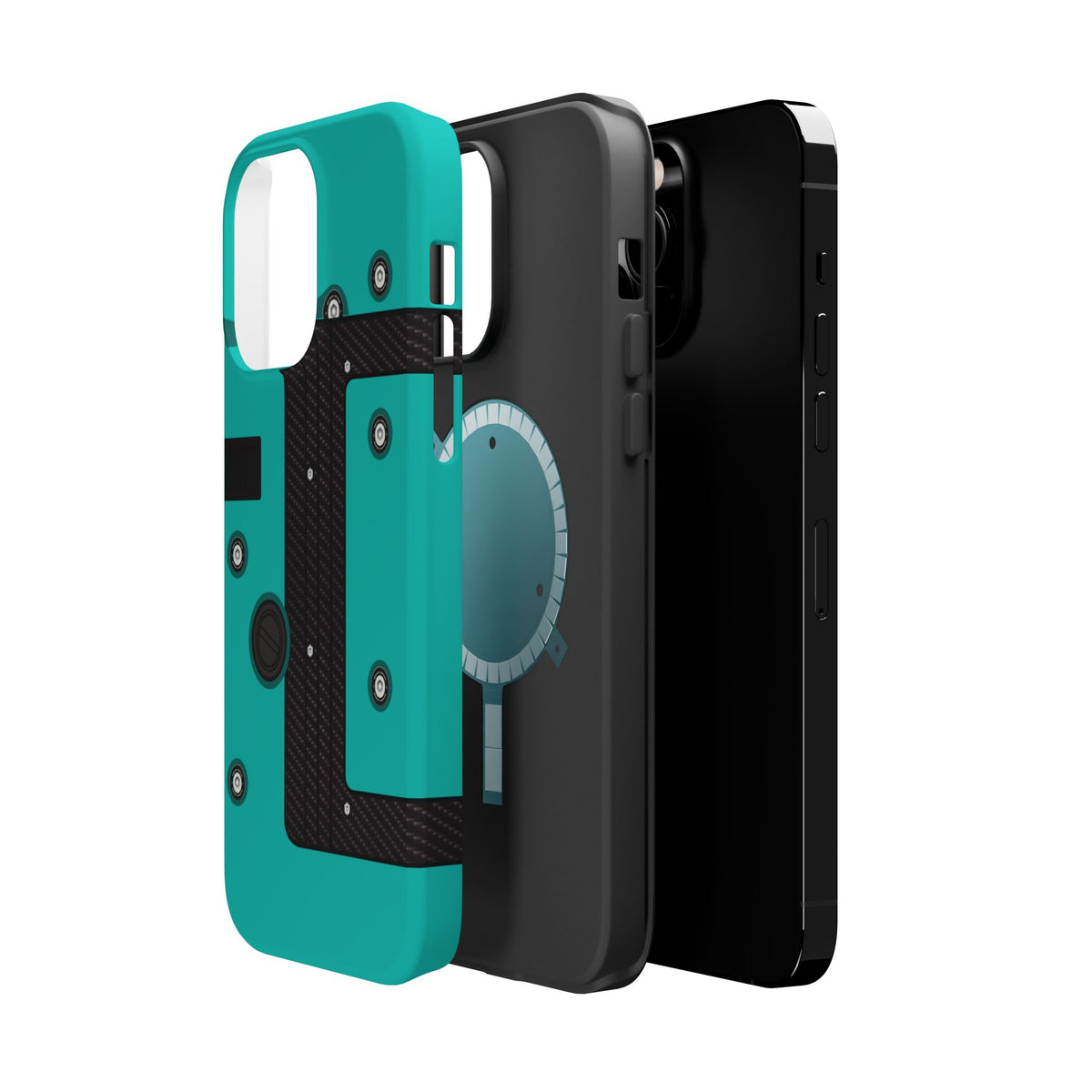 Teal K Series Engine Phone Case
