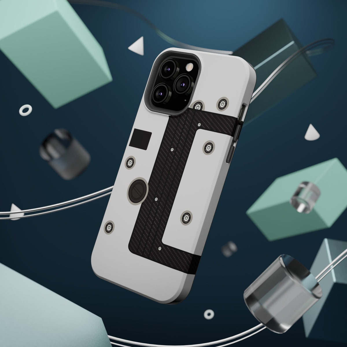 White K Series Engine Phone Case