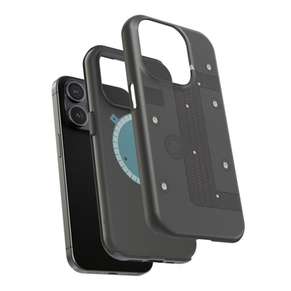 Black K Series Engine Phone Case