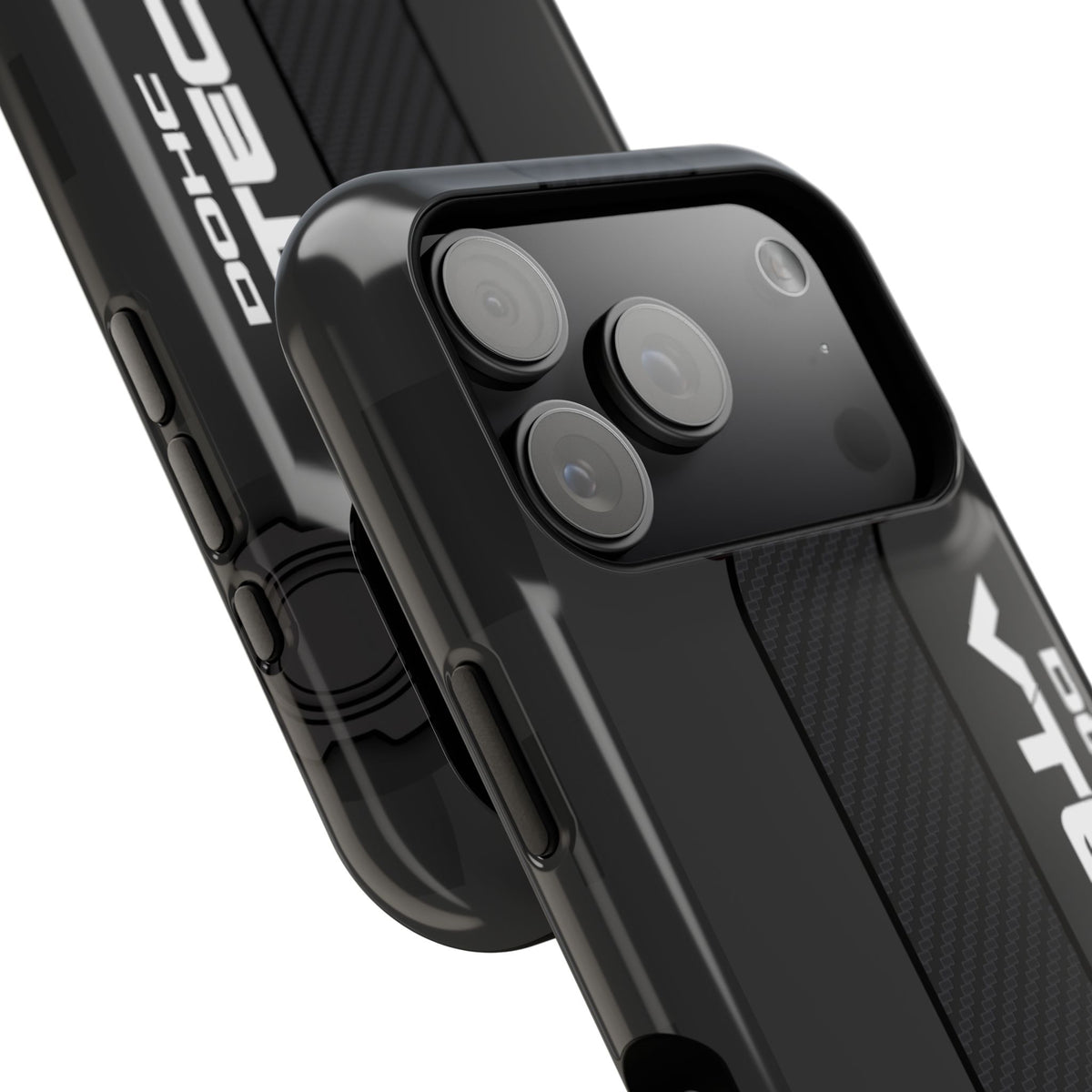 Black B Series Engine Phone Case