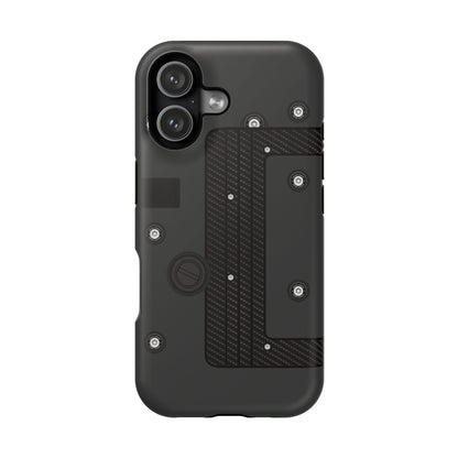 Black K Series Engine Phone Case