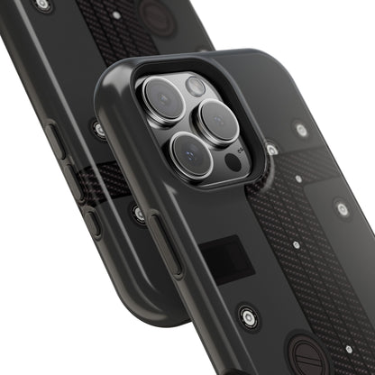 Black K Series Engine Phone Case