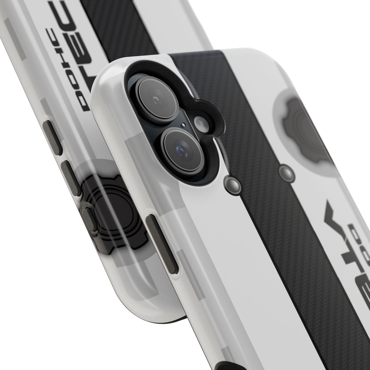 White B Series Engine Phone Case