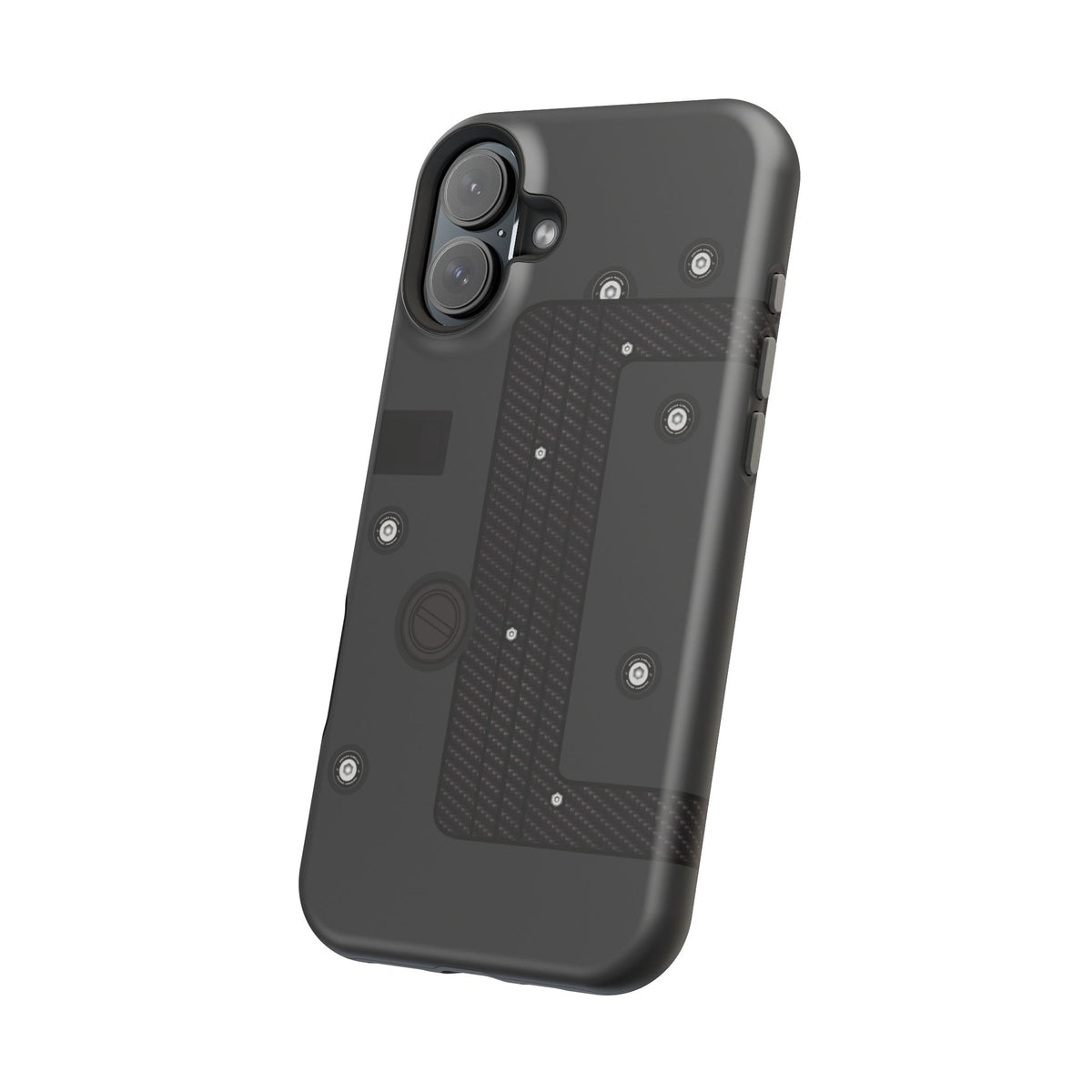 Black K Series Engine Phone Case
