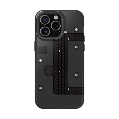 Black K Series Engine Phone Case