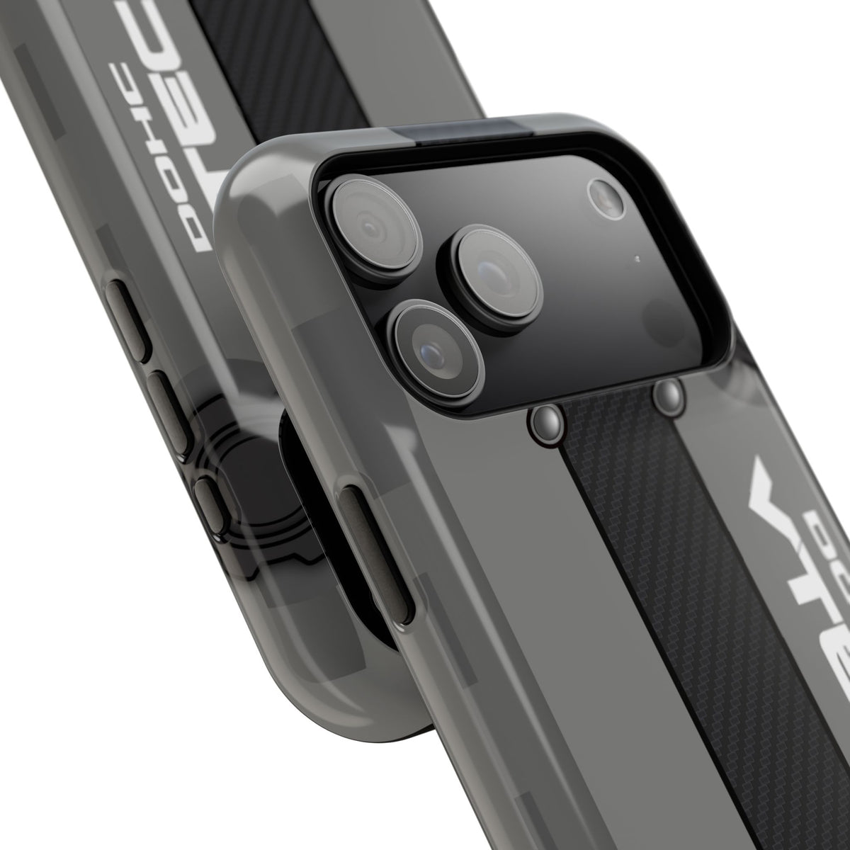 Gray B Series Engine Phone Case