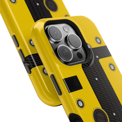 Yellow K Series Engine Phone Case
