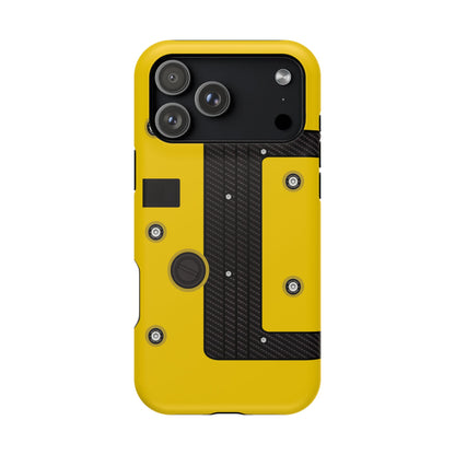 Yellow K Series Engine Phone Case