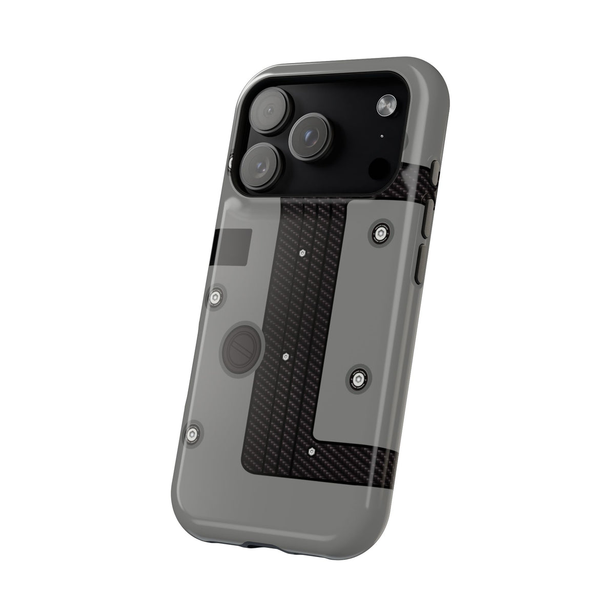 Gray K Series Engine Phone Case
