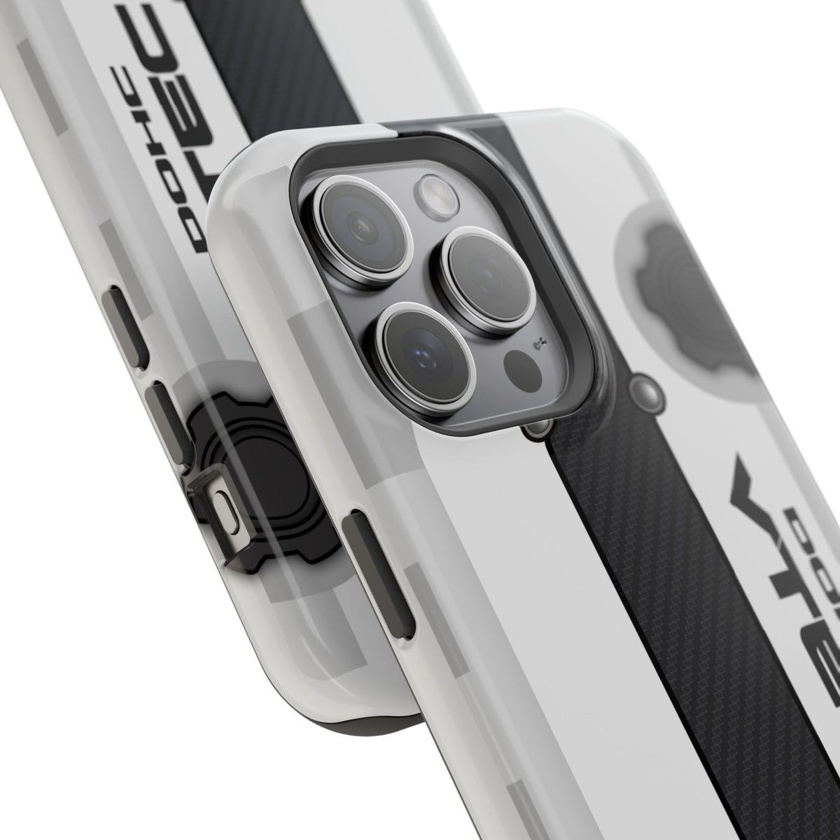 White B Series Engine Phone Case