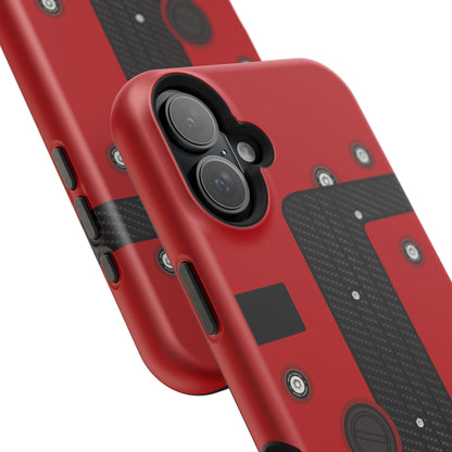 Red K Series Engine Phone Case