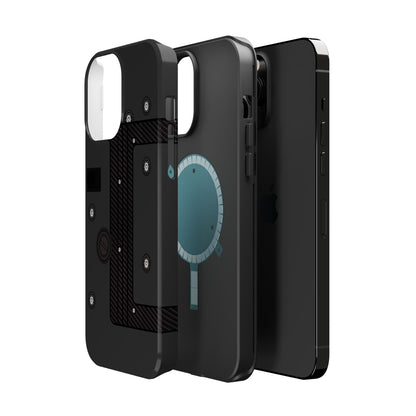 Black K Series Engine Phone Case