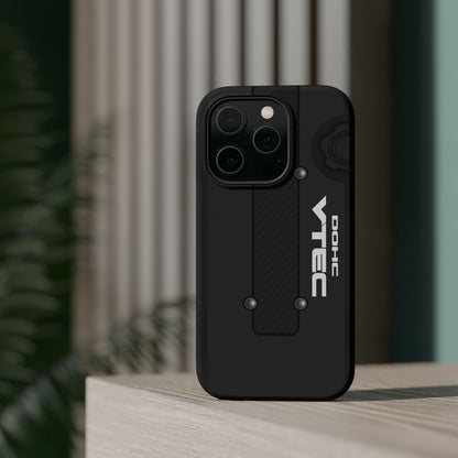 Black B Series Engine Phone Case