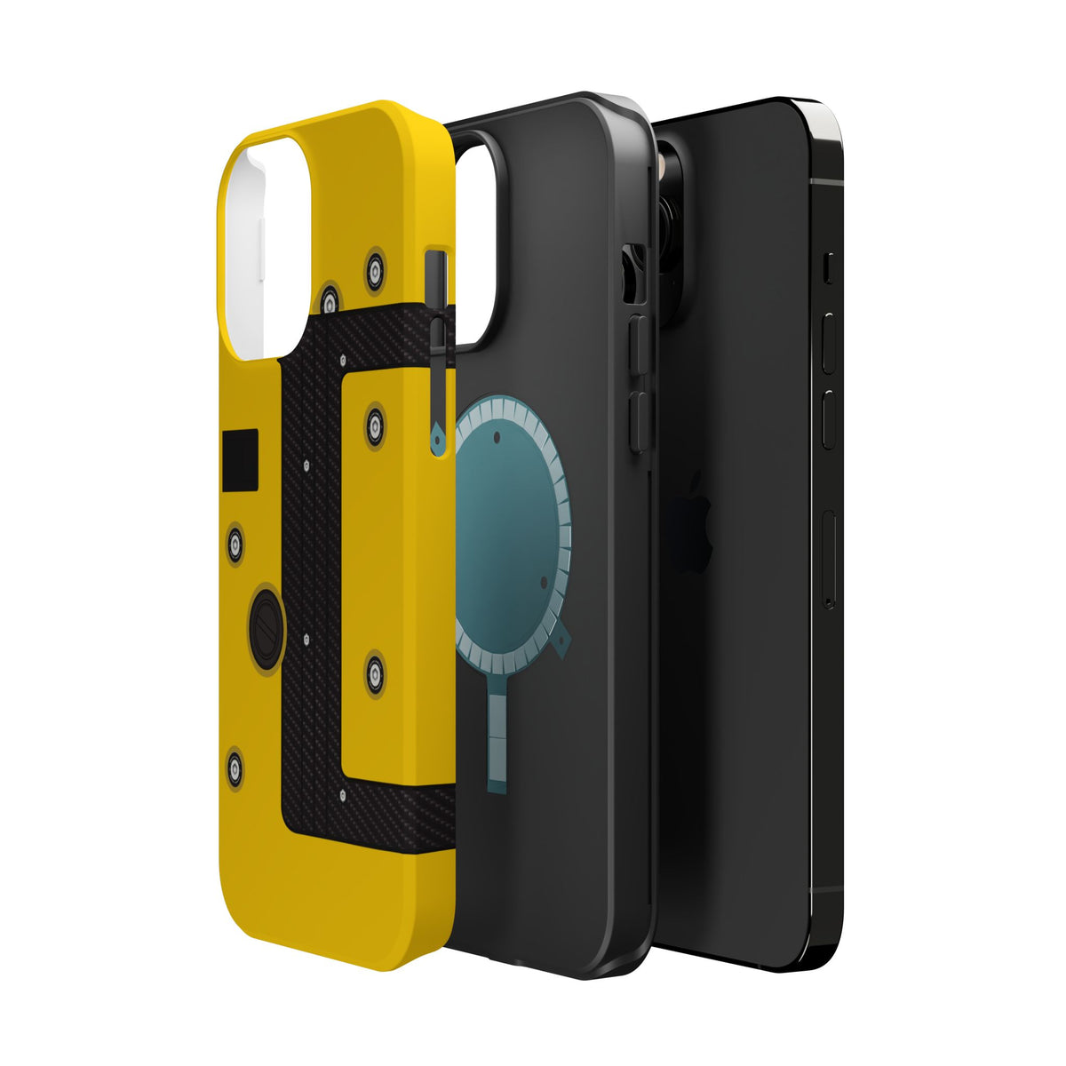 Yellow K Series Engine Phone Case