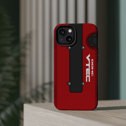 Red B Series Engine Phone Case
