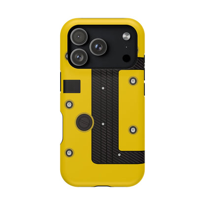 Yellow K Series Engine Phone Case