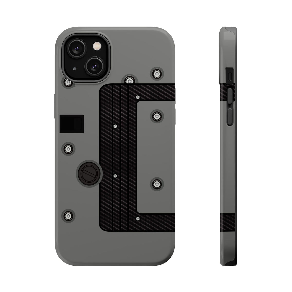 Gray K Series Engine Phone Case