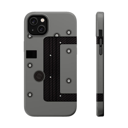 Gray K Series Engine Phone Case