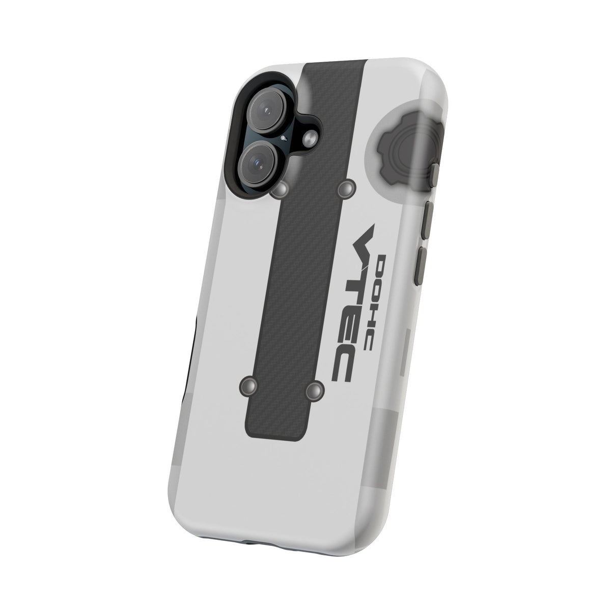 White B Series Engine Phone Case