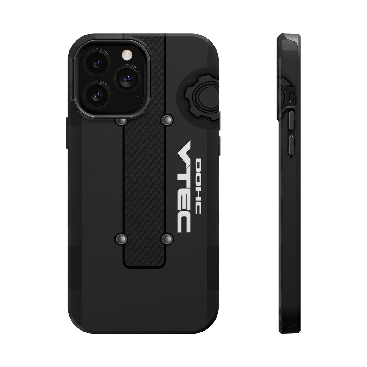Black B Series Engine Phone Case