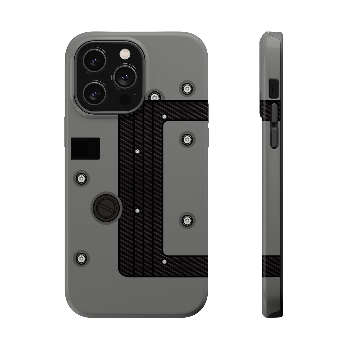 Gray K Series Engine Phone Case
