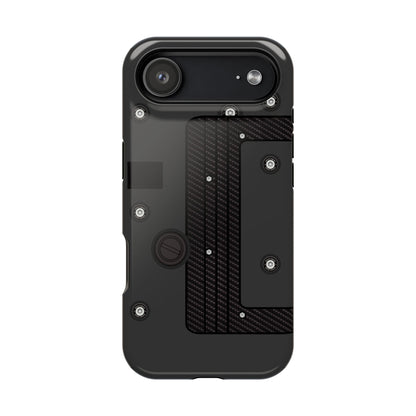 Black K Series Engine Phone Case