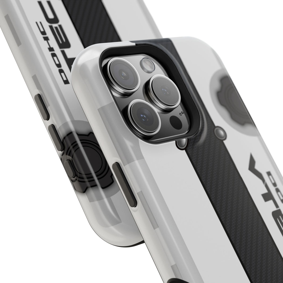 White B Series Engine Phone Case