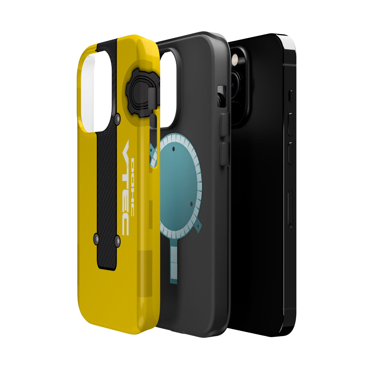 Yellow B Series Engine Phone Case