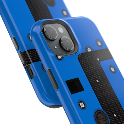 Blue K Series Engine Phone Case