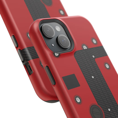 Red K Series Engine Phone Case