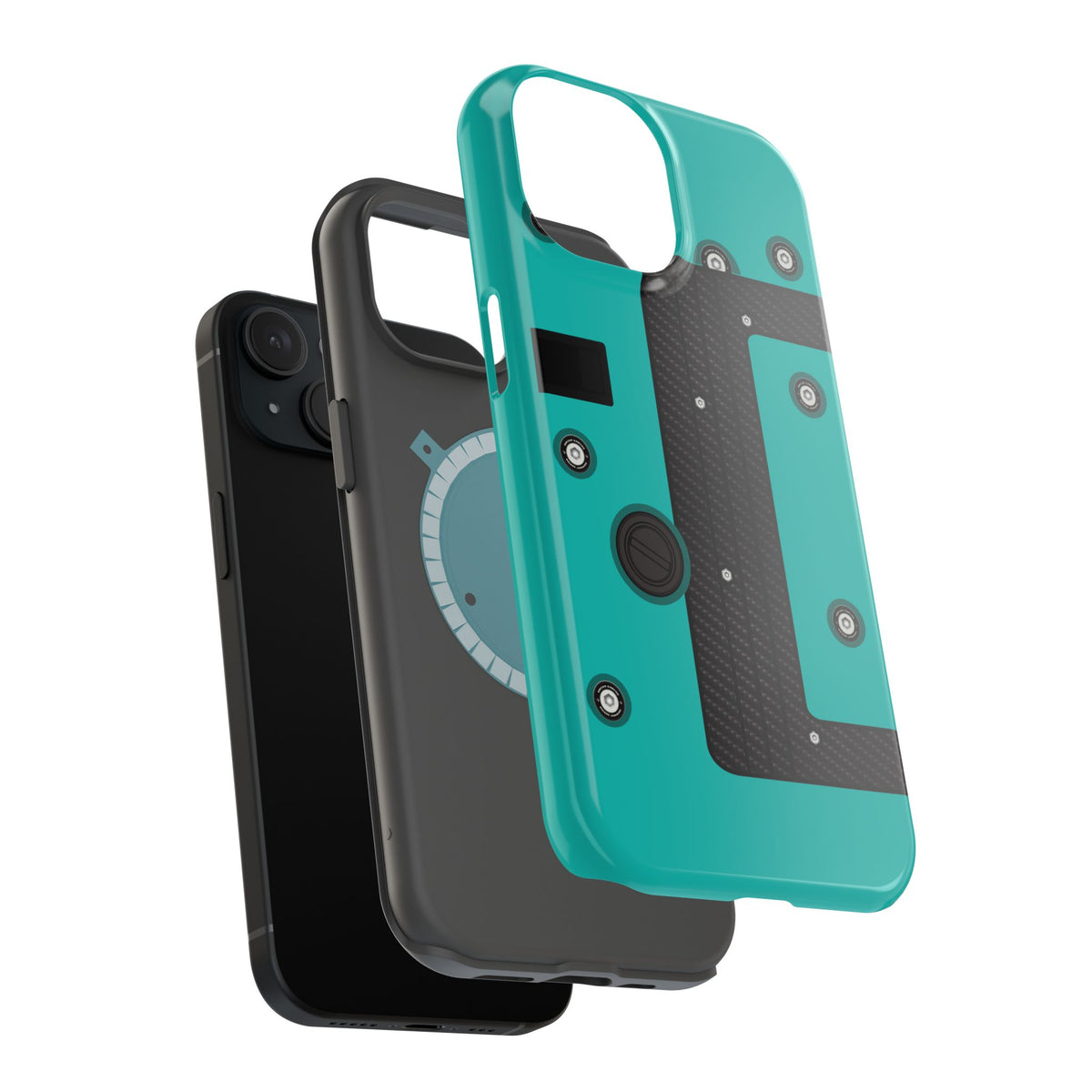 Teal K Series Engine Phone Case