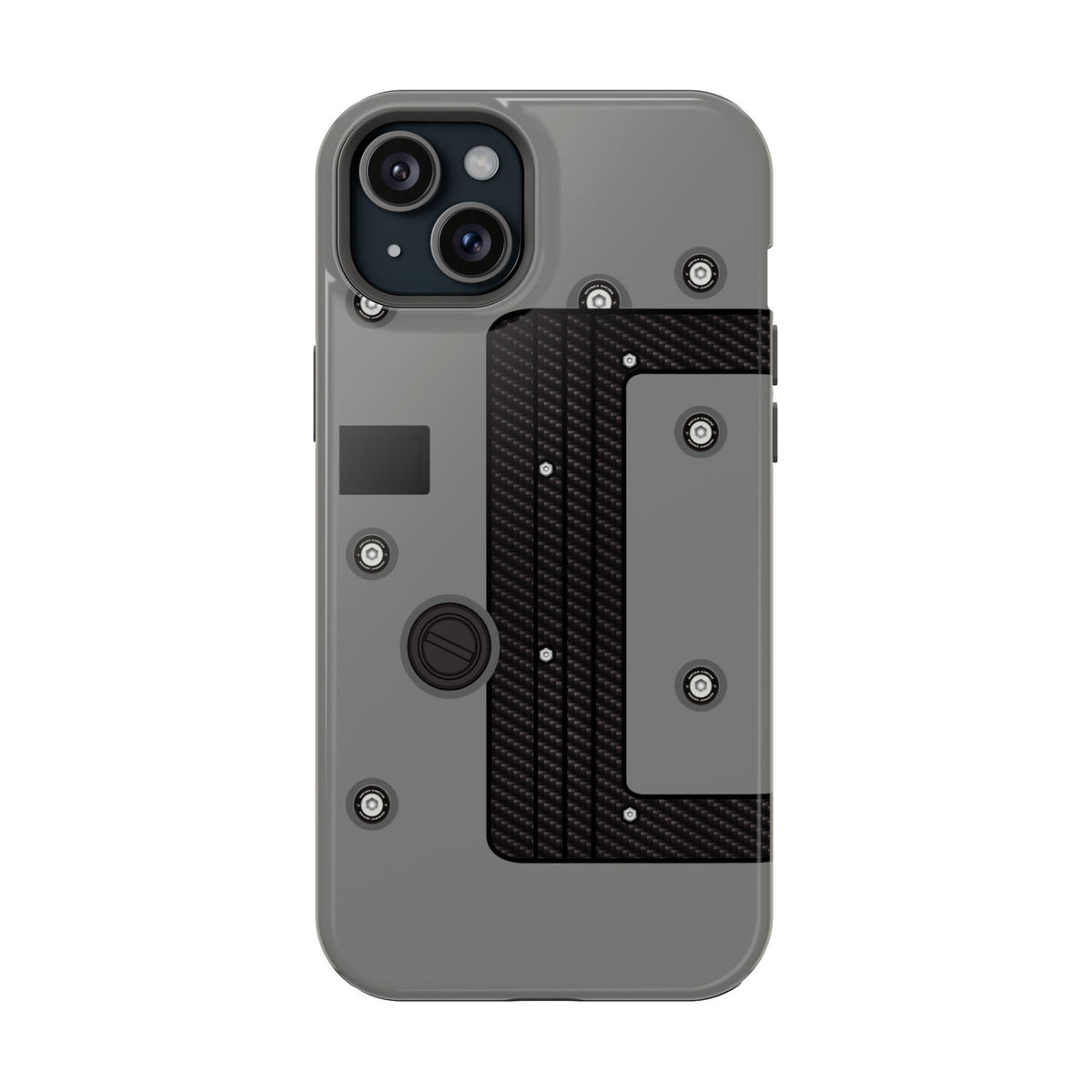 Gray K Series Engine Phone Case
