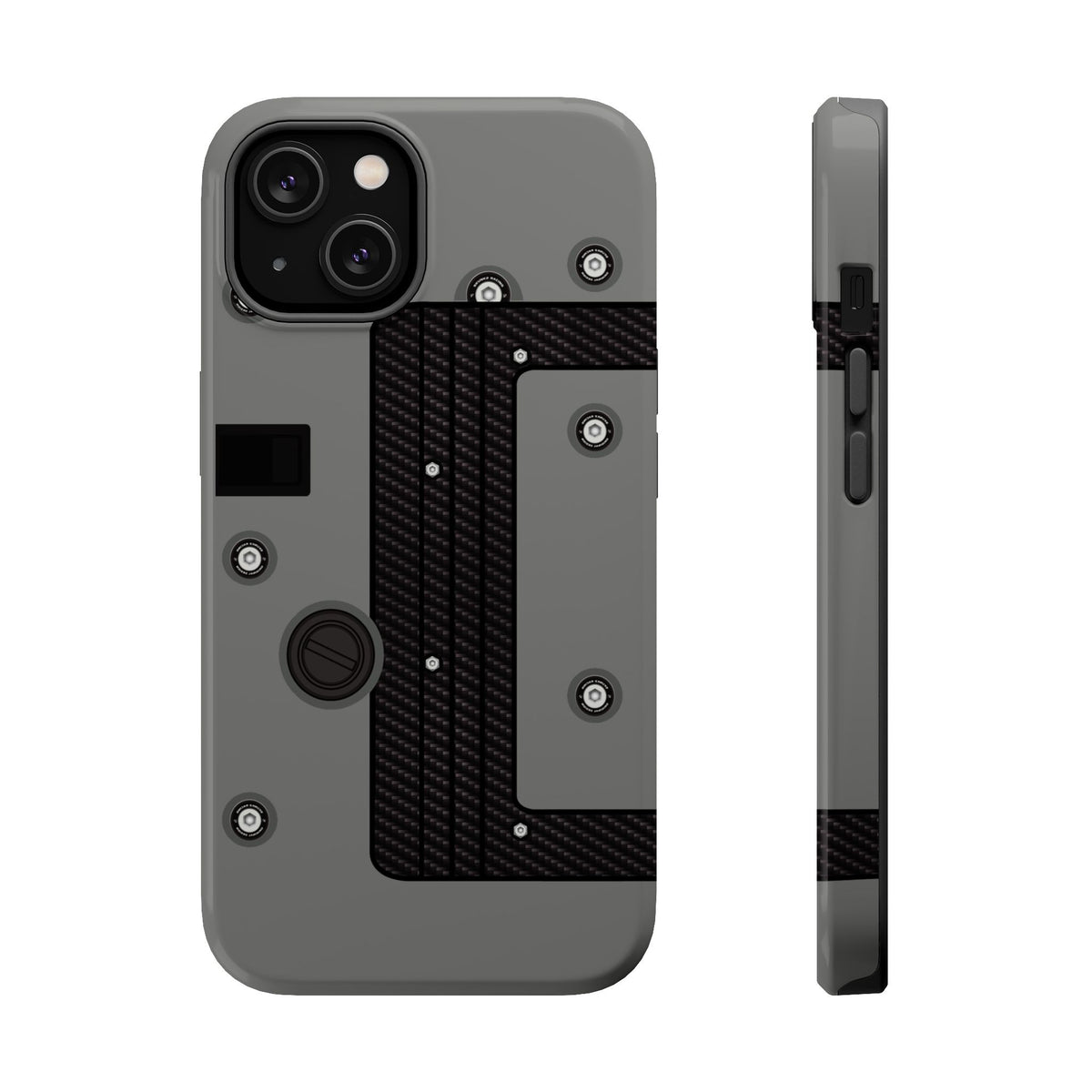 Gray K Series Engine Phone Case