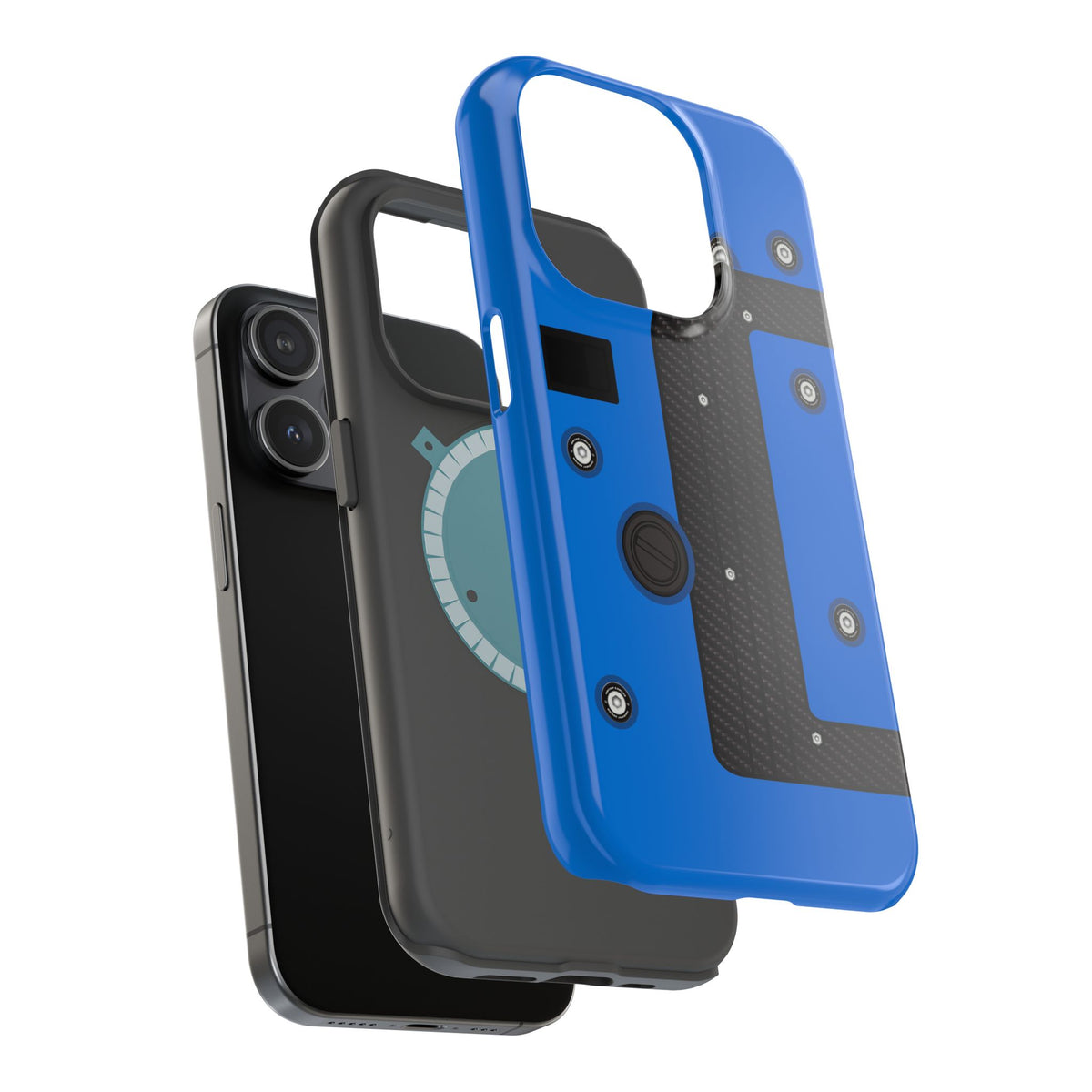 Blue K Series Engine Phone Case
