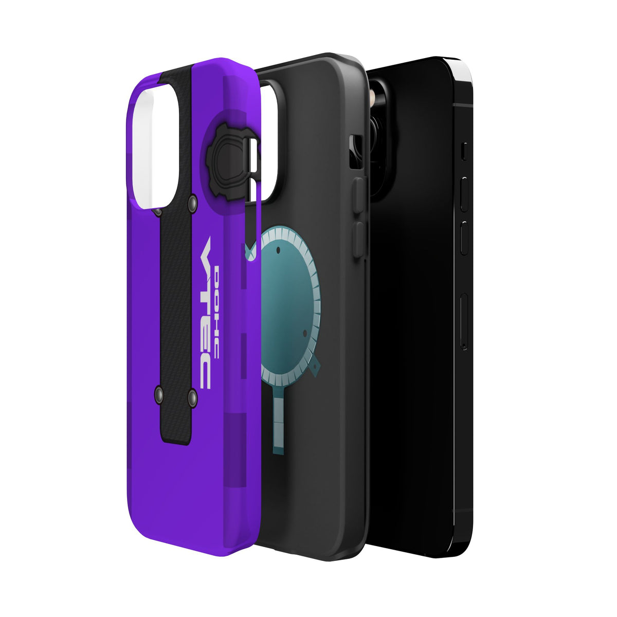 Purple B Series Engine Phone Case