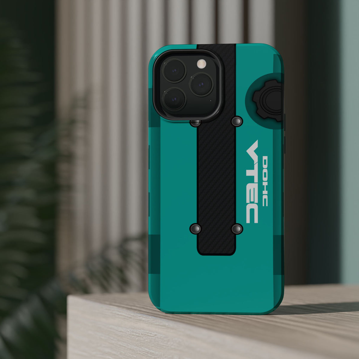 Teal B Series Engine Phone Case