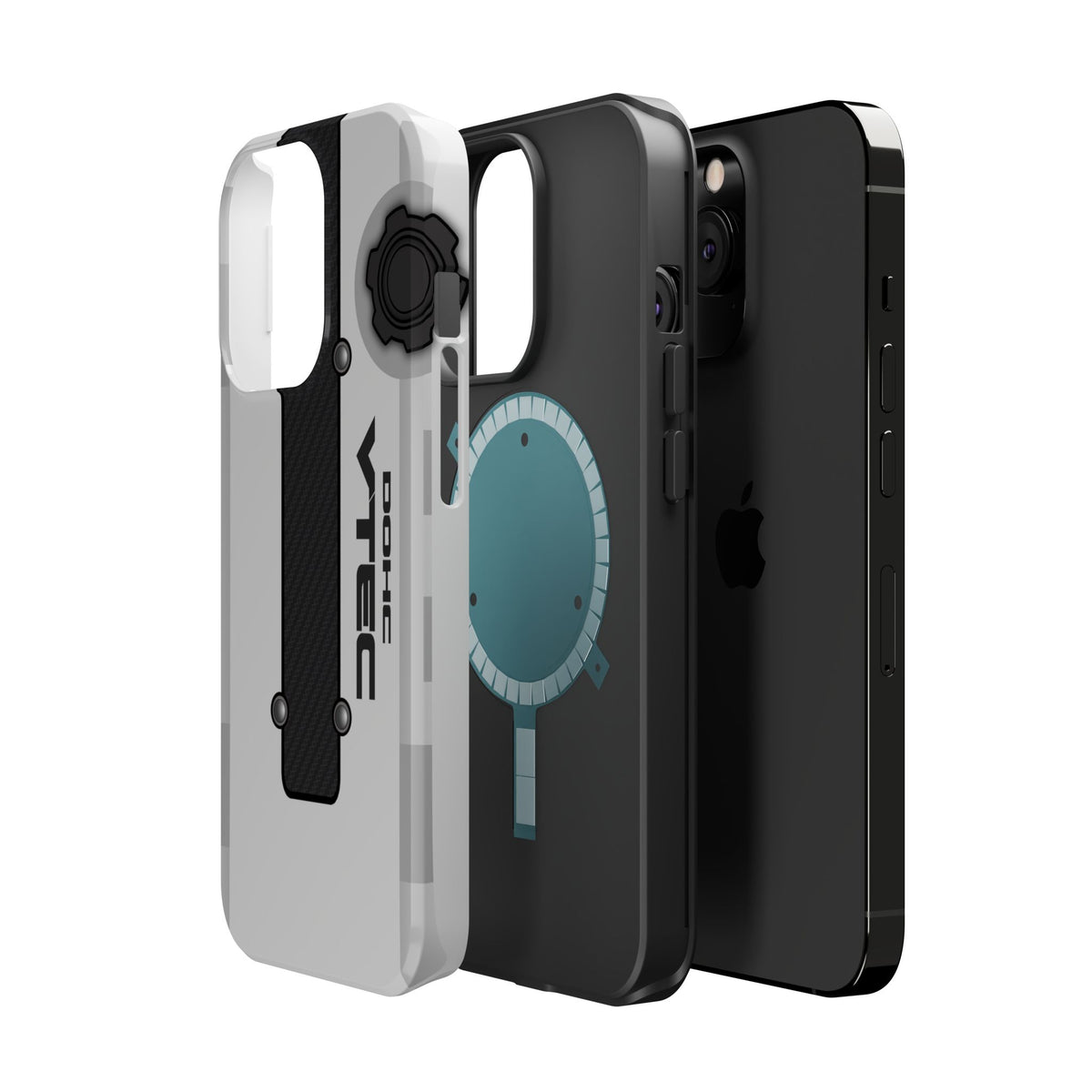 White B Series Engine Phone Case
