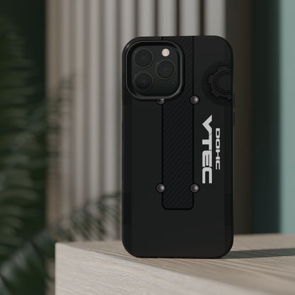 Black B Series Engine Phone Case