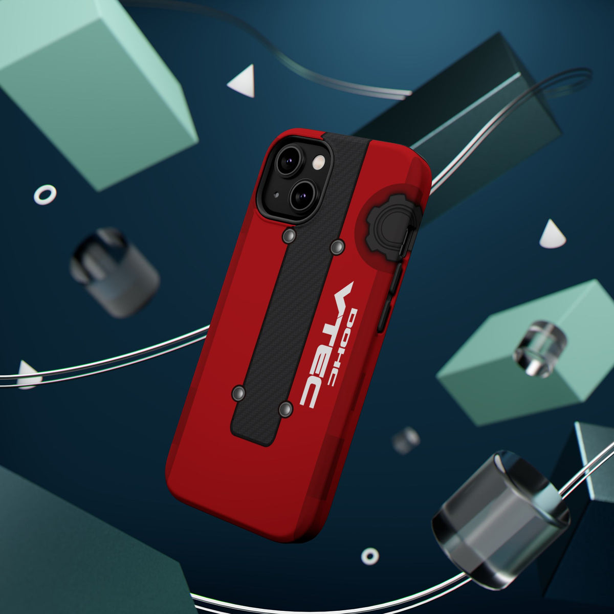 Red B Series Engine Phone Case