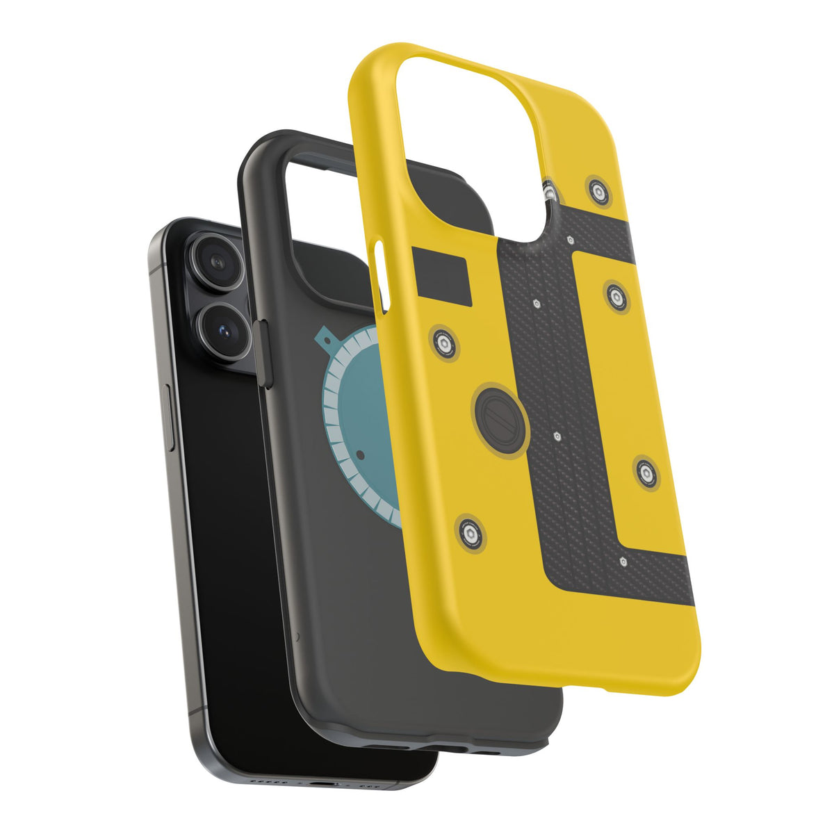 Yellow K Series Engine Phone Case