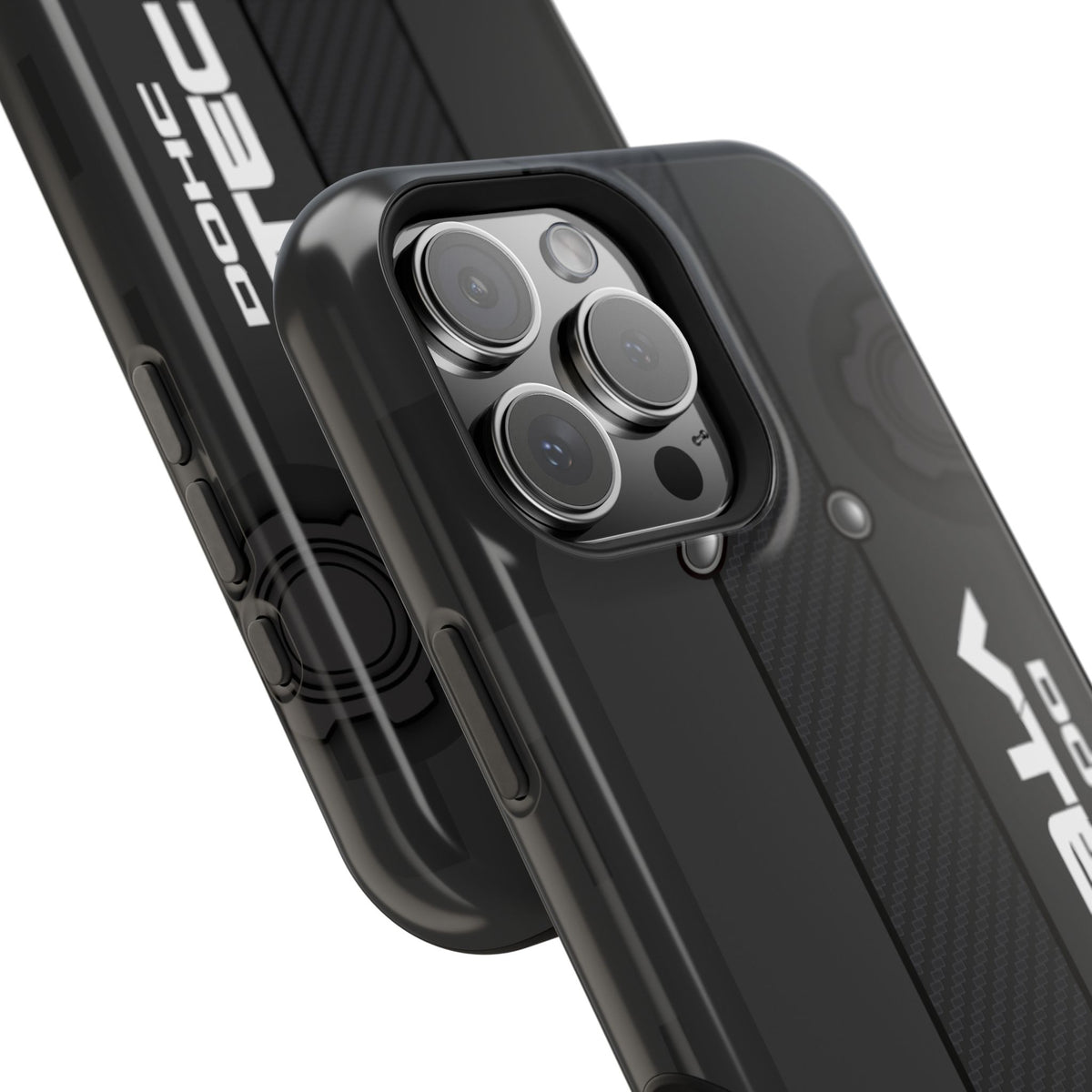 Black B Series Engine Phone Case