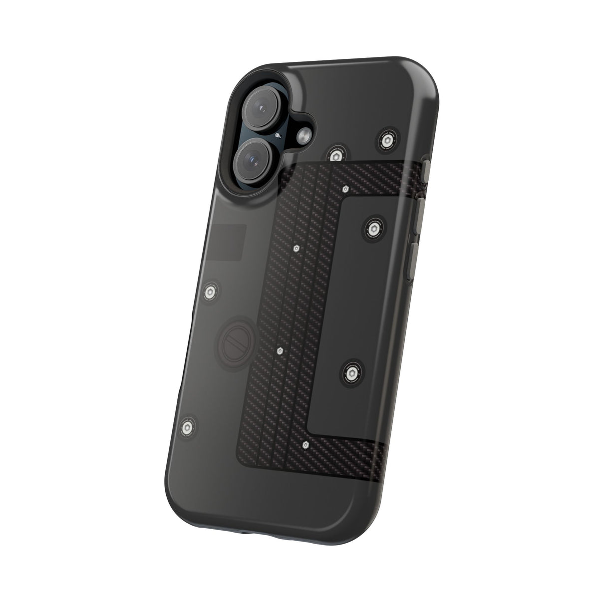 Black K Series Engine Phone Case