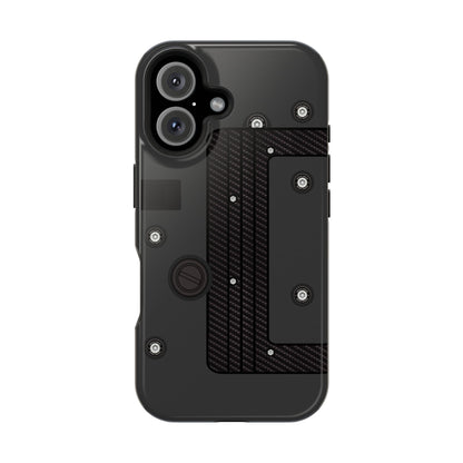 Black K Series Engine Phone Case