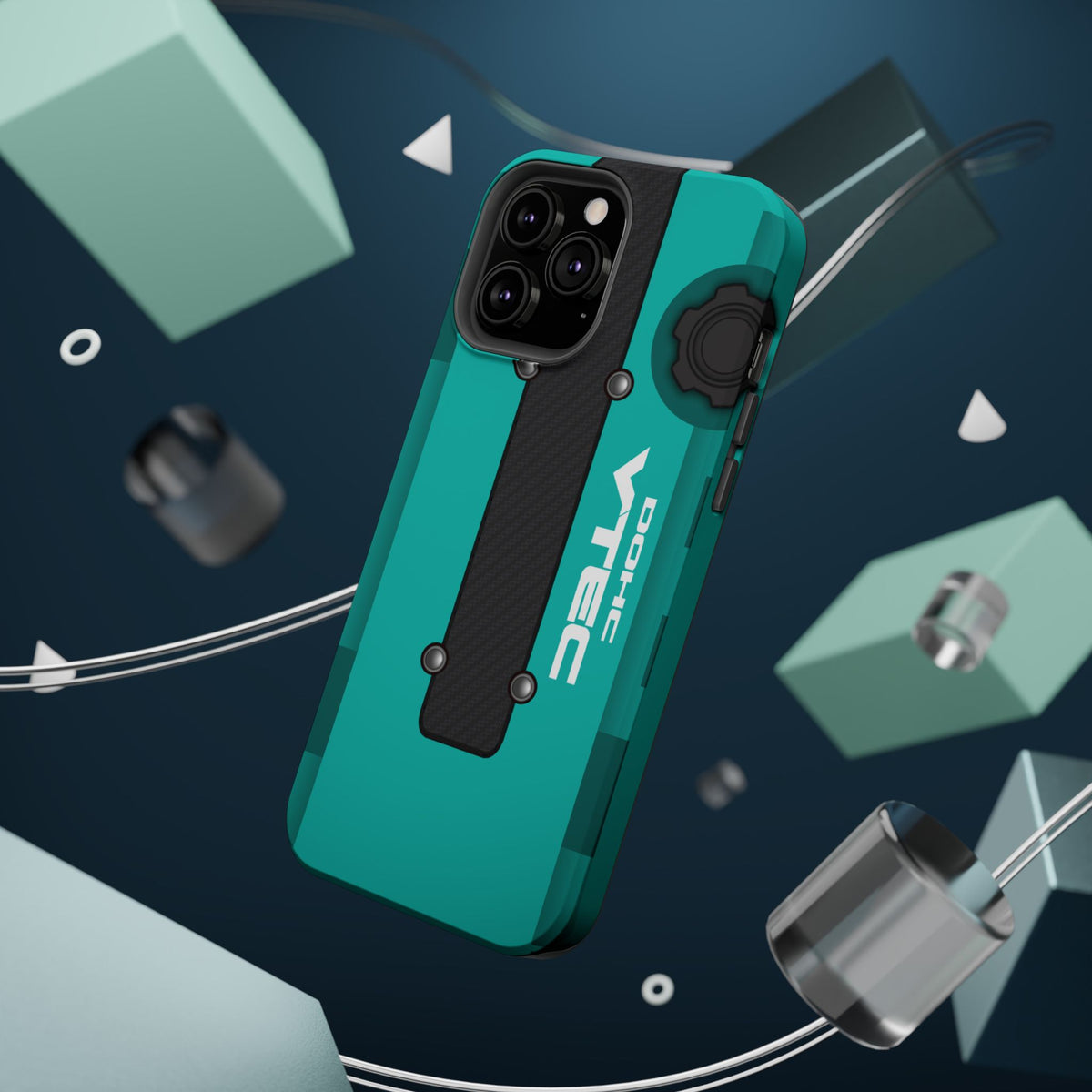Teal B Series Engine Phone Case