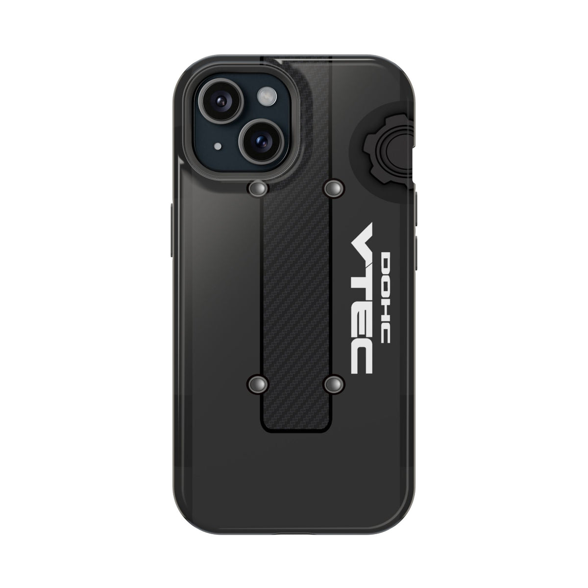 Black B Series Engine Phone Case