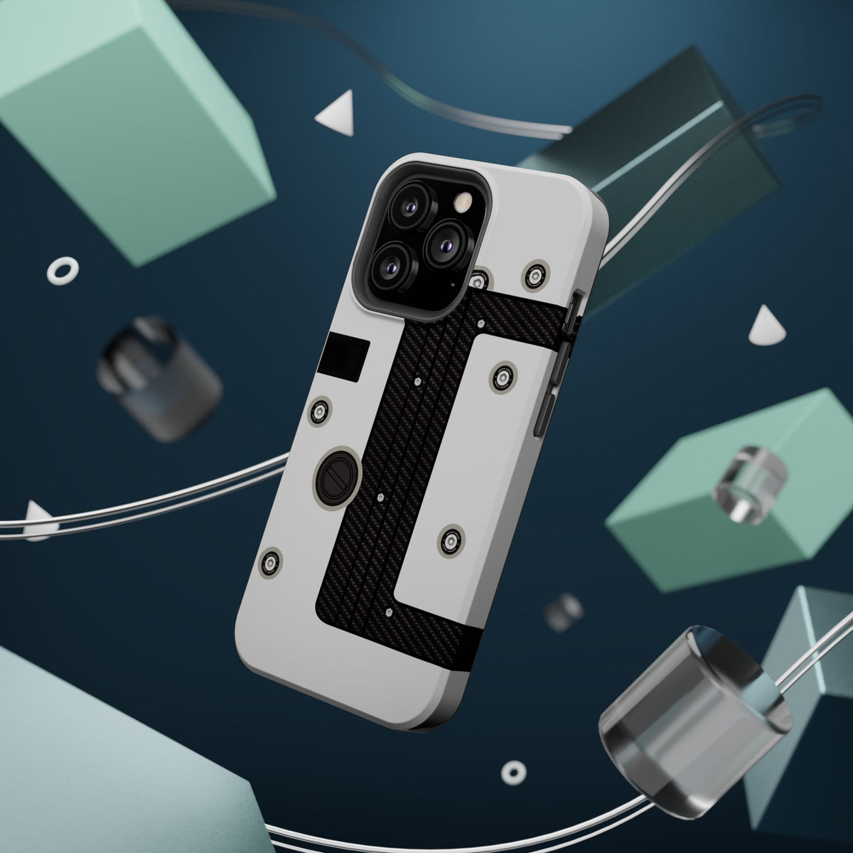 White K Series Engine Phone Case