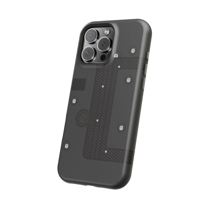 Black K Series Engine Phone Case