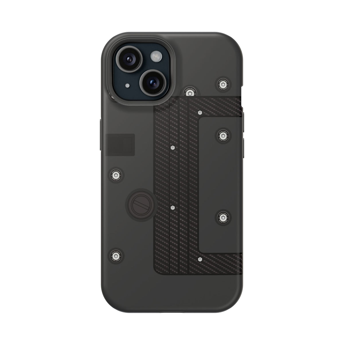 Black K Series Engine Phone Case